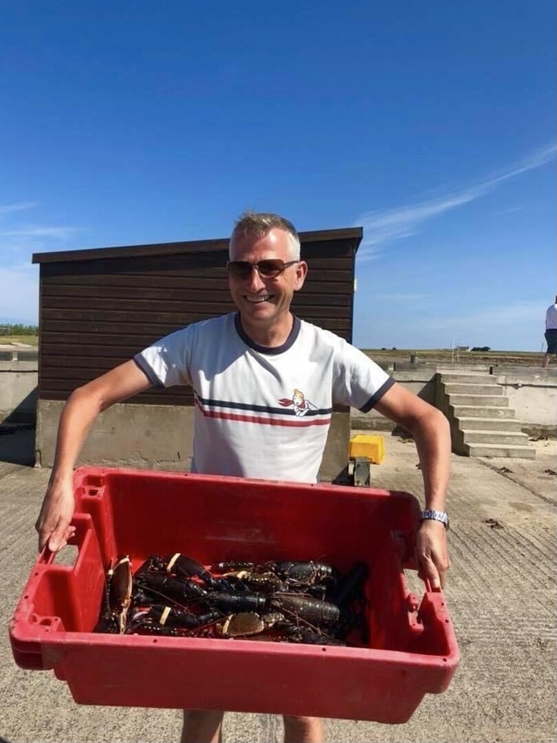 lobsters on holy island our summer treat